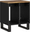 vidaXL - Bijzettafel - 40x31x46 - cm - massief - mangohout - en - bewerkt - hout