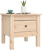 vidaXL - Bijzettafel - 40x40x39 - cm - massief - grenenhout
