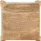 vidaXL - Bijzettafel - 45x45x40 - cm - massief - mangohout