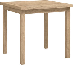 vidaXL - Bijzettafel - 45x45x45 - cm - massief - teakhout