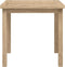 vidaXL - Bijzettafel - 45x45x45 - cm - massief - teakhout