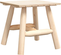vidaXL - Bijzettafel - 49x49x50 - cm - massief - vurenhout