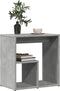 vidaXL - Bijzettafel - 50x30x50 - cm - spaanplaat - betongrijs
