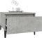 vidaXL - Bijzettafel - 50x46x35 - cm - bewerkt - hout - betongrijs