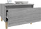 vidaXL - Bijzettafel - 50x46x35 - cm - bewerkt - hout - grijs - sonoma - eikenkleurig