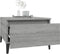 vidaXL - Bijzettafel - 50x46x35 - cm - bewerkt - hout - grijs - sonoma - eikenkleurig