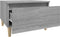 vidaXL - Bijzettafel - 50x46x35 - cm - bewerkt - hout - grijs - sonoma - eikenkleurig