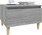 vidaXL - Bijzettafel - 50x46x35 - cm - bewerkt - hout - grijs - sonoma - eikenkleurig
