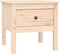 vidaXL - Bijzettafel - 50x50x49 - cm - massief - grenenhout