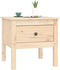 vidaXL - Bijzettafel - 50x50x49 - cm - massief - grenenhout
