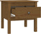 vidaXL - Bijzettafel - 50x50x49 - cm - massief - grenenhout - honingbruin