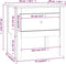 vidaXL - Bijzettafel - 50x50x49 - cm - massief - grenenhout - honingbruin