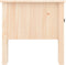 vidaXL - Bijzettafel - 50x50x49 - cm - massief - grenenhout