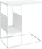 vidaXL - Bijzettafel - 55x36x59,5 - cm - bewerkt - hout - wit