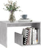 vidaXL - Bijzettafel - 59x36x38 - cm - bewerkt - hout - betongrijs
