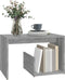 vidaXL - Bijzettafel - 59x36x38 - cm - bewerkt - hout - grijs - sonoma - eikenkleurig