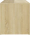 vidaXL - Bijzettafel - 59x36x38 - cm - bewerkt - hout - sonoma - eikenkleurig