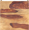 vidaXL - Bijzettafel - 60x60x40 - cm - massief - hout