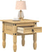 vidaXL - Bijzettafel - Corona - 50x50x50 - cm - massief - grenenhout