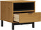 vidaXL - Bijzettafel - FLAM - 50x50x50 - cm - massief - grenenhout