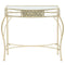 vidaXL - Bijzettafel - Franse - stijl - 82x39x76 - cm - metaal - goudkleurig
