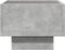 vidaXL - Bijzettafel - met - LED - 40x40x30 - cm - bewerkt - hout - betongrijs