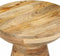 vidaXL - Bijzettafel - Ø37x45 - cm - massief - mangohout