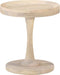 vidaXL - Bijzettafel - Ø40x45 - cm - massief - mangohout