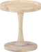 vidaXL - Bijzettafel - Ø40x45 - cm - massief - mangohout