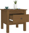 vidaXL - Bijzettafels - 2 - st - 40x40x39 - cm - massief - grenenhout - honingbruin