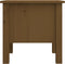 vidaXL - Bijzettafels - 2 - st - 40x40x39 - cm - massief - grenenhout - honingbruin