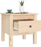 vidaXL - Bijzettafels - 2 - st - 40x40x39 - cm - massief - grenenhout