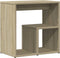 vidaXL - Bijzettafels - 2 - st - 50x30x50 - cm - bewerkt - hout - sonoma - eikenkleurig