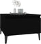 vidaXL - Bijzettafels - 2 - st - 50x46x35 - cm - bewerkt - hout - zwart