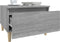 vidaXL - Bijzettafels - 2 - st - 50x46x35 - cm - bewerkt - hout - grijs - sonoma - eiken