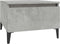 vidaXL - Bijzettafels - 2 - st - 50x46x35 - cm - bewerkt - hout - betongrijs