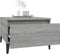 vidaXL - Bijzettafels - 2 - st - 50x46x35 - cm - bewerkt - hout - grijs - sonoma - eiken