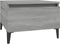 vidaXL - Bijzettafels - 2 - st - 50x46x35 - cm - bewerkt - hout - grijs - sonoma - eiken