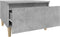 vidaXL - Bijzettafels - 2 - st - 50x46x35 - cm - bewerkt - hout - betongrijs