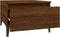 vidaXL - Bijzettafels - 2 - st - 50x46x35 - cm - bewerkt - hout - bruin - eikenkleur