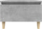 vidaXL - Bijzettafels - 2 - st - 50x46x35 - cm - bewerkt - hout - betongrijs