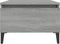 vidaXL - Bijzettafels - 2 - st - 50x46x35 - cm - bewerkt - hout - grijs - sonoma - eiken