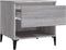vidaXL - Bijzettafels - 2 - st - 50x46x50 - cm - bewerkt - hout - grijs - sonoma - eiken