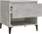 vidaXL - Bijzettafels - 2 - st - 50x46x50 - cm - bewerkt - hout - betongrijs