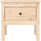 vidaXL - Bijzettafels - 2 - st - 50x50x49 - cm - massief - grenenhout