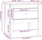 vidaXL - Bijzettafels - 2 - st - 50x50x49 - cm - massief - grenenhout - honingbruin