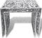 vidaXL - Bijzettafels - 2 - stuks - vierkant - aluminium - zilver