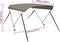 vidaXL - Biminitop - 2 - bogen - 180x130x110 - cm - grijs
