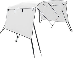 vidaXL - Biminitop - 3 - bogen - met - zijwanden - 183x(170-182)x137 - cm