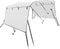 vidaXL - Biminitop - 3 - bogen - met - zijwanden - 183x(185-198)x137 - cm